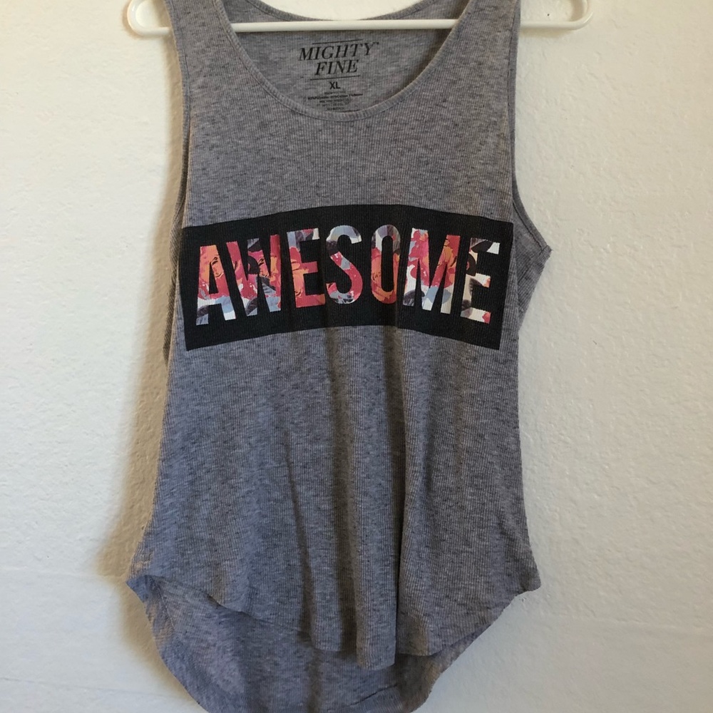 Mighty Fine brand “Awesome” tank top